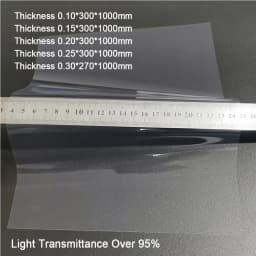 Clear FEP Or PFA Film For 3D Printers Thickness0.1-0.3mm With High Surface Flatness and Excellent Release Effect W300*L1000mm