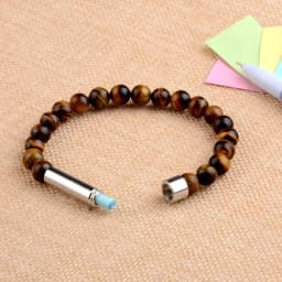 Natural Stone Couples Bracelet Secret Message Tube Notes Can Be Placed Friendship Bracelets For Women Men Charming Jewelry