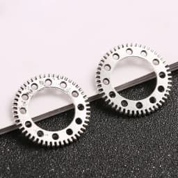 10 Pieces/Lot 25mm DIY Steampunk Style Jewelry Accessories Retro Metal Parts Mechanical Gear Necklace Charms For Jewelry Making