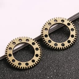 10 Pieces/Lot 25mm DIY Steampunk Style Jewelry Accessories Retro Metal Parts Mechanical Gear Necklace Charms For Jewelry Making