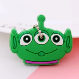 Cute Small Key Chain Pendant Key Cartoon Key Case Lovely Silicone Protective Cute Cover For Key Control Dust Cover Holder Decor