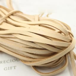 2Meters Black/Brown/Coffee/Colorful 3/4/5mm Flat Genuine Leather Jewelry Cord String Lace Rope DIY Necklace Bracelet Finding