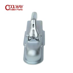 Emark Approval EU Style Trailer Coupler For 50mm Hitch Ball Square 60mm Channel RV Parts Camper Accessories Caravan Components