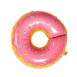 1 Piece Of Big Rainbow Smile White Cloud Donut Lce Cream Aluminum Mold Helium Balloon Children's Birthday Party Toy Decoration