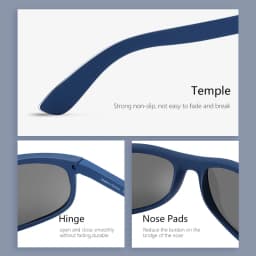 ZENOTTIC Spring TR90 Polarized Cycling Sunglasses Men Ultralight Sports Goggles Driving Hiking Sun Glasses UV400 Shades