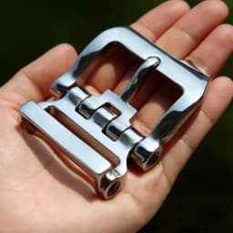 1pcs DIY Stainless Steel 40mm Inner Width Man Leather Craft Tactical Belt Buckle Hardware Brushed Metal Solid Jeans Belt Access