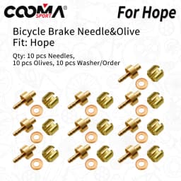 10 Sets Bicycle Hydraulic Brake Hose BH90 BH59 Olive Needle/Connector Insert Connector Bolt For Shimano Magura AVID SRAM