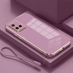 For vivo Y33s Case vivo Y21 Y21s Cover Shockproof Bumper Color TPU Frame Transparent Vivo V2111 V2109 V2110 Matte Hard PC Case