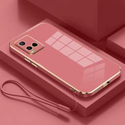 For vivo Y33s Case vivo Y21 Y21s Cover Shockproof Bumper Color TPU Frame Transparent Vivo V2111 V2109 V2110 Matte Hard PC Case