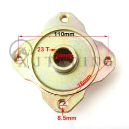 17T 23T 24T 28T 31T 32T 38T Rear Wheel Hub Sprocket Hub For China 50cc-250cc ATV Go Kart UTV Buggy Golf Cart Quad Bike Parts