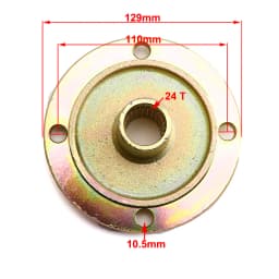 17T 23T 24T 28T 31T 32T 38T Rear Wheel Hub Sprocket Hub For China 50cc-250cc ATV Go Kart UTV Buggy Golf Cart Quad Bike Parts