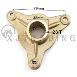 17T 23T 24T 28T 31T 32T 38T Rear Wheel Hub Sprocket Hub For China 50cc-250cc ATV Go Kart UTV Buggy Golf Cart Quad Bike Parts
