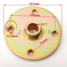 17T 23T 24T 28T 31T 32T 38T Rear Wheel Hub Sprocket Hub For China 50cc-250cc ATV Go Kart UTV Buggy Golf Cart Quad Bike Parts