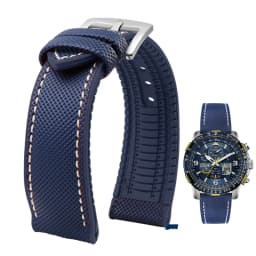 For Omega Tissot MIDO IWC Watchband 19 20mm 22mm Nylon Silicone Bottom Watch Strap Men Waterproof Rubber Wrist Band Accessories