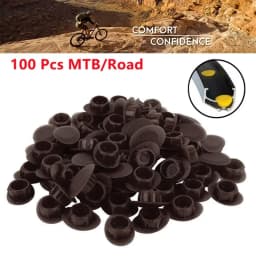 100Pcs/set Bicycle Rim Plug MTB Road Bike Wheel Eyeleted Rims Plugs ABS Plastic Cycling Ring Hole Plugs Parts Accessories
