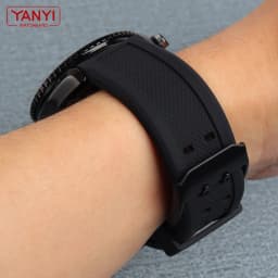 Rubber Watch Strap 22mm 23mm Watch Band Waterproof Sport for Luminox Watchbands Silica Gel Bracelet for Men Belt Black Fashion
