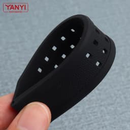 Rubber Watch Strap 22mm 23mm Watch Band Waterproof Sport for Luminox Watchbands Silica Gel Bracelet for Men Belt Black Fashion