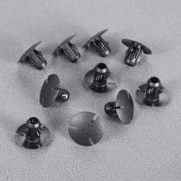 10 Pcs Plastic Fasteners Clips for Mercedes-Benz C63 C180 C200 CLA E200 Auto Trunk Cover Lining Trim Rear Tailgate