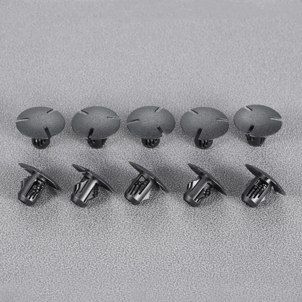 10 Pcs Plastic Fasteners Clips for Mercedes-Benz C63 C180 C200 CLA E200 Auto Trunk Cover Lining Trim Rear Tailgate