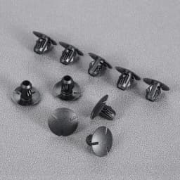 10 Pcs Plastic Fasteners Clips for Mercedes-Benz C63 C180 C200 CLA E200 Auto Trunk Cover Lining Trim Rear Tailgate