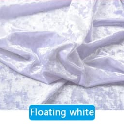 0.5M/1M/2M/3M Gold Velvet Fabric Elastic Soft Ice Velvet Fabric by Meter for Garment Dress