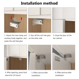 L-Type Strong Magnetic Door Closer Cabinet Catches Latch Magnet Wardrobes Door Stopper Ultra Thin Closures Furniture Fittings