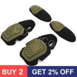 COYOCO Tactical Dragon Armor G4 Frog Suit Knee Support Pads & Elbow Brace Paintball Airsoft Kneepads Interpolated Protector Set