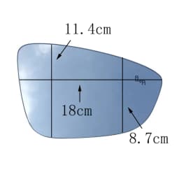 1pc Heated BSA Blind Spot Warning Side Mirror Glass for VW Jetta MK6 Passat B7 CC Bora Beetle Scirocco Clear Lens BSD BSM