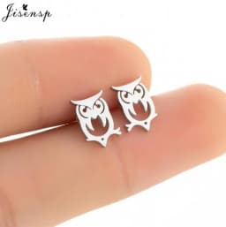 Multiple Mini Stainless Steel Bird Jewelry Earrings 2026 Trend For Women Girls Cute Crane Parrot Bee Hummingbird Studs Oorbellen