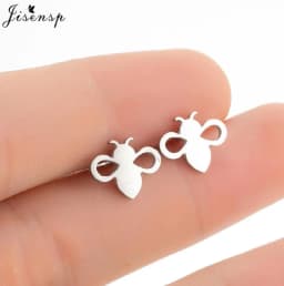 Multiple Mini Stainless Steel Bird Jewelry Earrings 2026 Trend For Women Girls Cute Crane Parrot Bee Hummingbird Studs Oorbellen