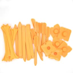 10PCS Beauty Seam Construction Tools Floor Tile Grout Repair Pressed Stick Corner Angle Square Scraper Wall Gap Cleaner Supplies