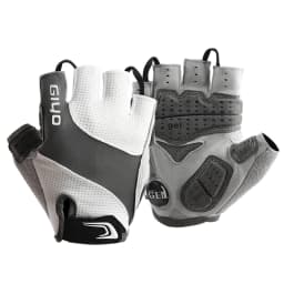 Giyo Half Finger Cycling Gloves Gel Palm Anti-Shock Wipe Sweat Design Lycra Fabric Mitten  MTB Road Bicycle Fingerless Glove