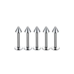 Stainless Steel Mix Body Piercing Lot Tongue Ring Bulk Eyebrow Piercing Pack Horseshoe Nose Ring Set Tragus Helix Earring Daith