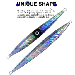 OBSESSION J15 40g-500g Sea-bream Slow Sinking Jigging Lure Seabass Fishing Saltwater Bait Carp Trout Fishing Jigbait Assist Hook