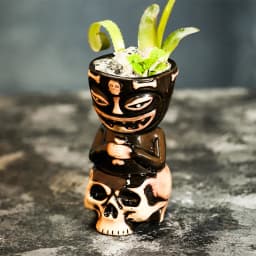 Tiki Mugs Ceramic Hawaiian Luau Party Mugs Drinkware, Cute Exotic Cocktail Glasses, Tiki Bar
