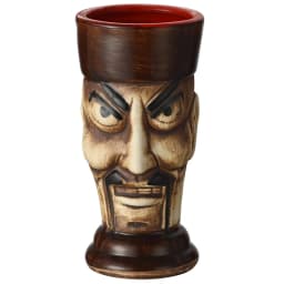 Tiki Mugs Ceramic Hawaiian Luau Party Mugs Drinkware, Cute Exotic Cocktail Glasses, Tiki Bar