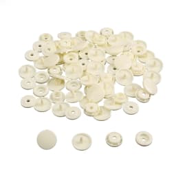 Fashion 10/20/50/100 Sets T5 Snap Poppers Plastic Nylon Buttons Children's Buttons Kit for Baby Dolls Clothes Sewing Accessories