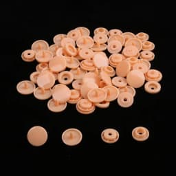 Fashion 10/20/50/100 Sets T5 Snap Poppers Plastic Nylon Buttons Children's Buttons Kit for Baby Dolls Clothes Sewing Accessories