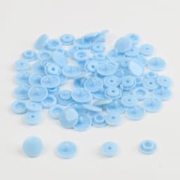 Fashion 10/20/50/100 Sets T5 Snap Poppers Plastic Nylon Buttons Children's Buttons Kit for Baby Dolls Clothes Sewing Accessories