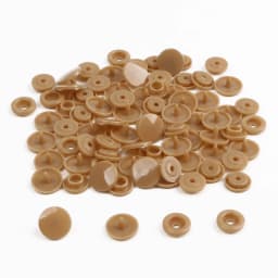 Fashion 10/20/50/100 Sets T5 Snap Poppers Plastic Nylon Buttons Children's Buttons Kit for Baby Dolls Clothes Sewing Accessories