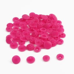 Fashion 10/20/50/100 Sets T5 Snap Poppers Plastic Nylon Buttons Children's Buttons Kit for Baby Dolls Clothes Sewing Accessories