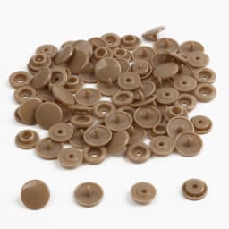 Fashion 10/20/50/100 Sets T5 Snap Poppers Plastic Nylon Buttons Children's Buttons Kit for Baby Dolls Clothes Sewing Accessories