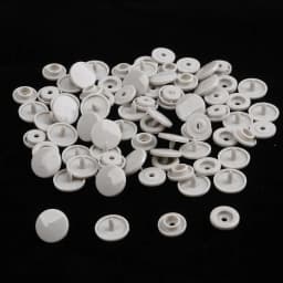 Fashion 10/20/50/100 Sets T5 Snap Poppers Plastic Nylon Buttons Children's Buttons Kit for Baby Dolls Clothes Sewing Accessories