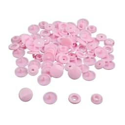 Fashion 10/20/50/100 Sets T5 Snap Poppers Plastic Nylon Buttons Children's Buttons Kit for Baby Dolls Clothes Sewing Accessories