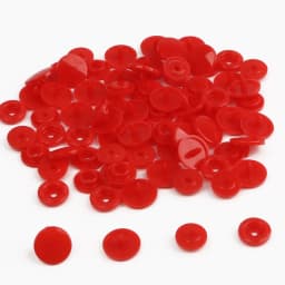 Fashion 10/20/50/100 Sets T5 Snap Poppers Plastic Nylon Buttons Children's Buttons Kit for Baby Dolls Clothes Sewing Accessories