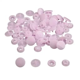 Fashion 10/20/50/100 Sets T5 Snap Poppers Plastic Nylon Buttons Children's Buttons Kit for Baby Dolls Clothes Sewing Accessories