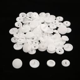 Fashion 10/20/50/100 Sets T5 Snap Poppers Plastic Nylon Buttons Children's Buttons Kit for Baby Dolls Clothes Sewing Accessories