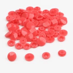 Fashion 10/20/50/100 Sets T5 Snap Poppers Plastic Nylon Buttons Children's Buttons Kit for Baby Dolls Clothes Sewing Accessories