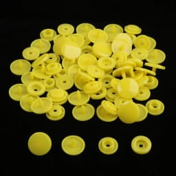 Fashion 10/20/50/100 Sets T5 Snap Poppers Plastic Nylon Buttons Children's Buttons Kit for Baby Dolls Clothes Sewing Accessories