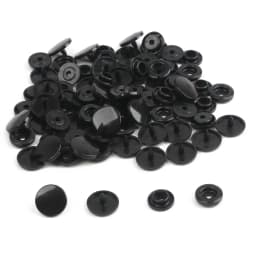 Fashion 10/20/50/100 Sets T5 Snap Poppers Plastic Nylon Buttons Children's Buttons Kit for Baby Dolls Clothes Sewing Accessories
